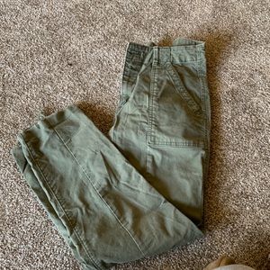 Olive pants